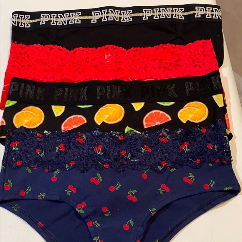 Bundle NWT VS Pink Hipsters small